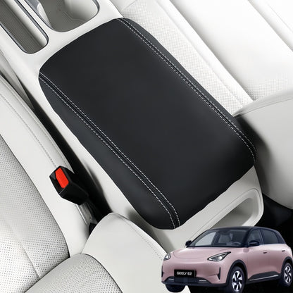 Nappa Leather Armrest Box Cover for Geely E2/EX2
