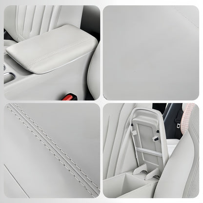 Nappa Leather Armrest Box Cover for Geely E2/EX2