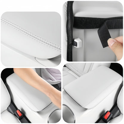 Nappa Leather Armrest Box Cover for Geely E2/EX2
