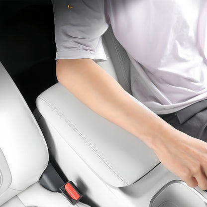 Nappa Leather Armrest Box Cover for Geely E2/EX2