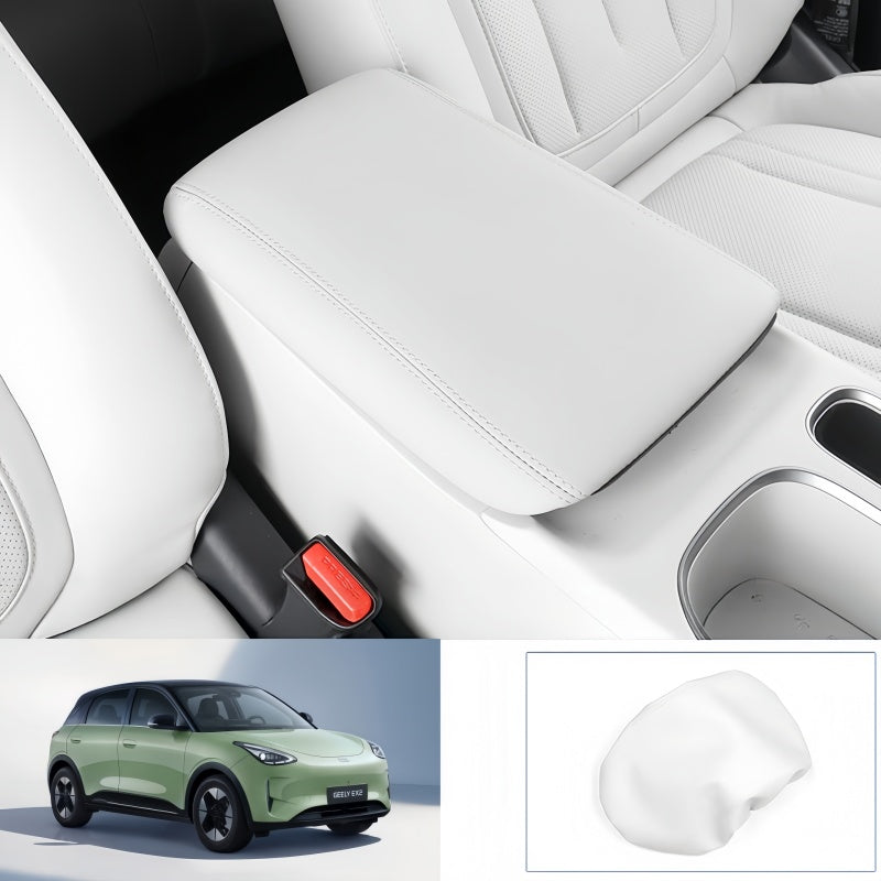 Nappa Leather Armrest Box Cover for Geely E2/EX2