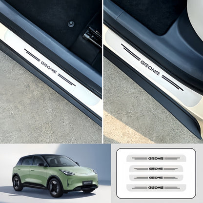 Nappa Leather Door Sill Protector for Geely E2 / EX2