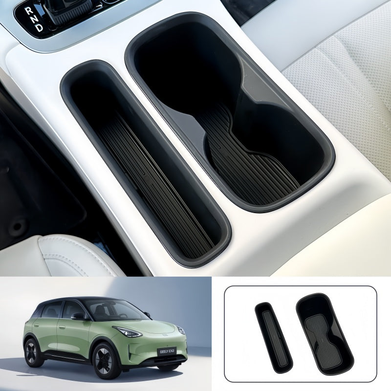 Split Silicone Mat for Cup & Phone Slot for Geely E2/EX2