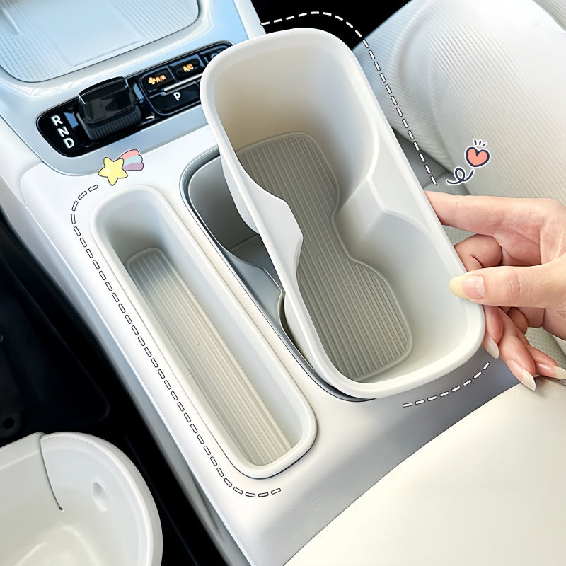 Split Silicone Mat for Cup & Phone Slot for Geely E2/EX2
