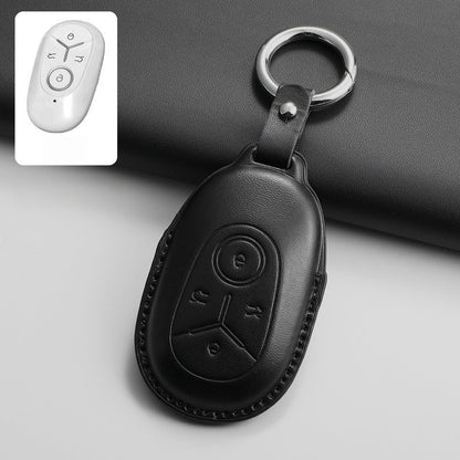 Top-Grain Leather Key Fob Case for Geely E2 / EX2