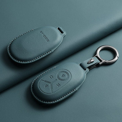Top-Grain Leather Key Fob Case for Geely E2 / EX2