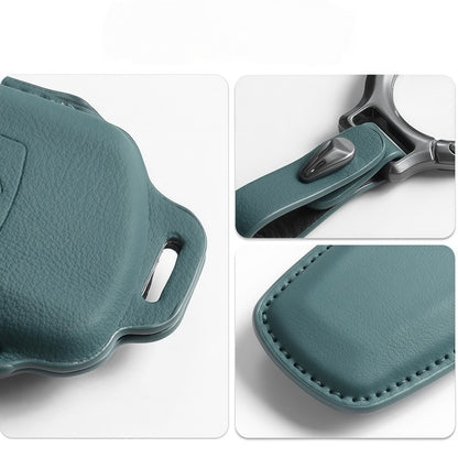 Top-Grain Leather Key Fob Case for Geely E2 / EX2