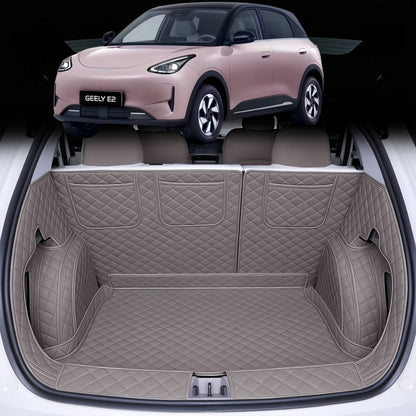 Full Coverage Leather Trunk Mat for Geely E2/EX2