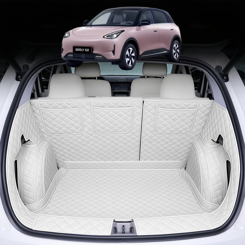 Full Coverage Leather Trunk Mat for Geely E2/EX2
