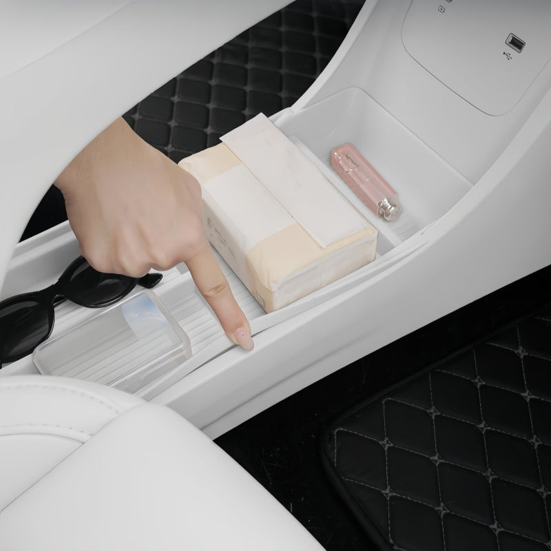 Under Center Console TPE Tray for Geely E2/EX2