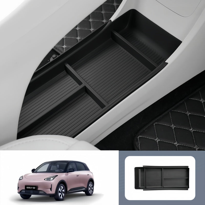 Under Center Console TPE Tray for Geely E2/EX2