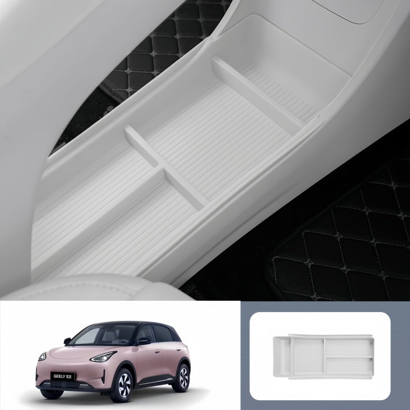 Under Center Console TPE Tray for Geely E2/EX2
