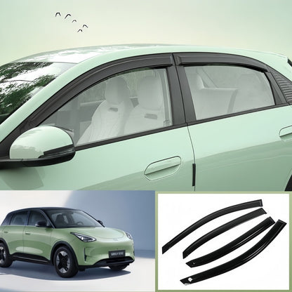 Viseras deflectores de lluvia para ventanas para Geely