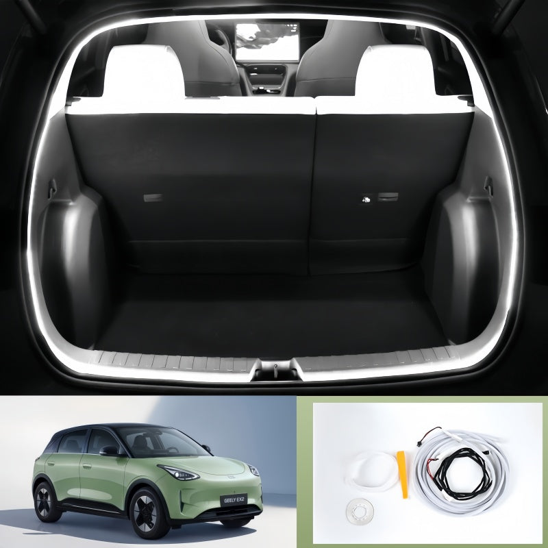 Tira de luz ambiental LED para maletero de Geely