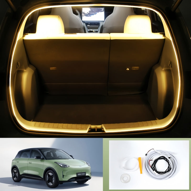 Tira de luz ambiental LED para maletero de Geely