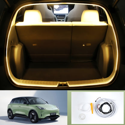 Tira de luz ambiental LED para maletero de Geely