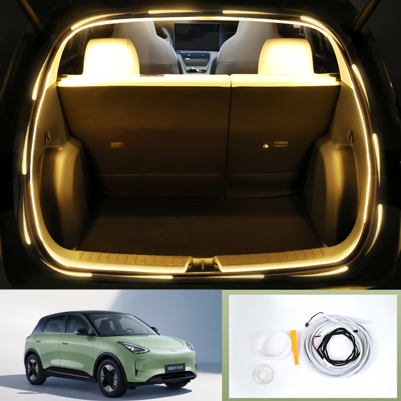 Tira de luz ambiental LED para maletero de Geely