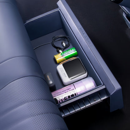 2nd Row Seat Storage Box Leather Mat for Geely EX5