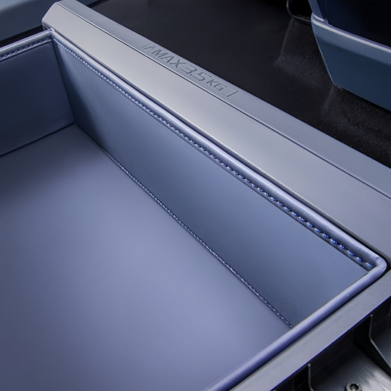 2nd Row Seat Storage Box Leather Mat for Geely EX5