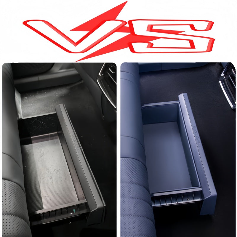 2nd Row Seat Storage Box Leather Mat for Geely EX5