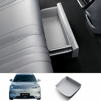 2nd Row Seat Storage Box Leather Mat for Geely EX5