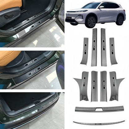 Carbon Fiber Door Sill Protector for Geely EX5 EM-i / Starray EM-i