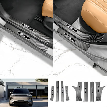 Carbon Fiber Door Sill Protector for Geely EX5 EM-i / Starray EM-i