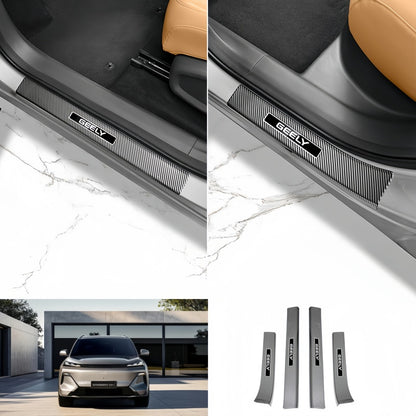 Carbon Fiber Door Sill Protector for Geely EX5 EM-i / Starray EM-i