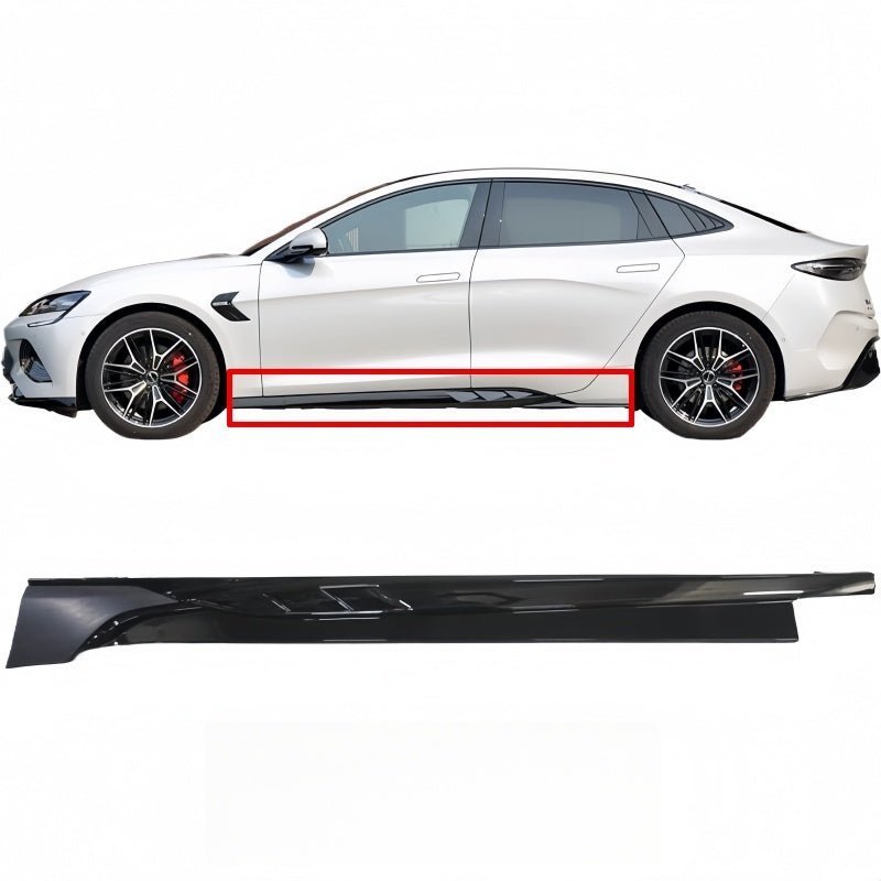 Genuine BYD Seal Gloss Black Side Skirts - NICE EVS
