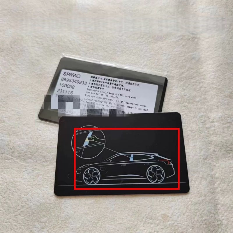 Genuine OEM NFC Key Card for Zeekr 001/7GT/009/X/7X - NICE EVS