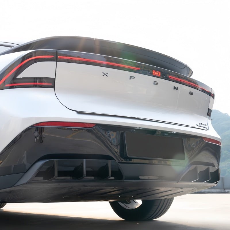 Gloss Black ABS Rear Bumper Spoiler For 2026 Xpeng P7+ - NICE EVS