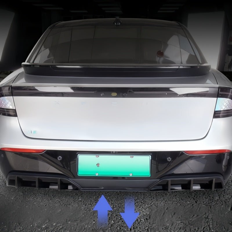 Gloss Black ABS Rear Bumper Spoiler For 2026 Xpeng P7+ - NICE EVS