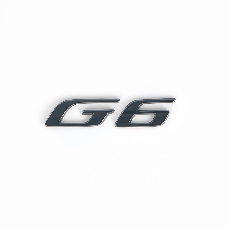 Gloss Black Alloy Badge Overlay Kit for Xpeng G6 2023-2026 - NICE EVS