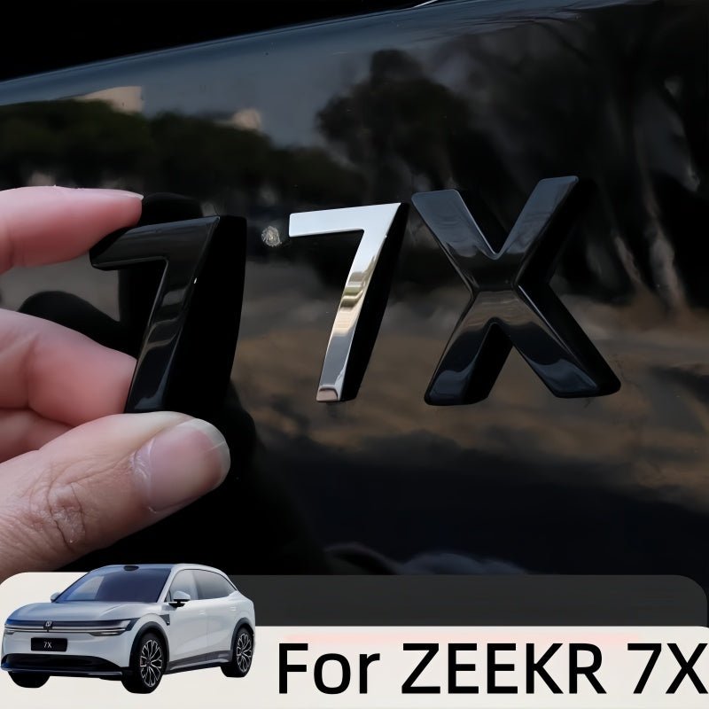 Gloss Black Back Badge for ZEEKR 7X - NICE EVS