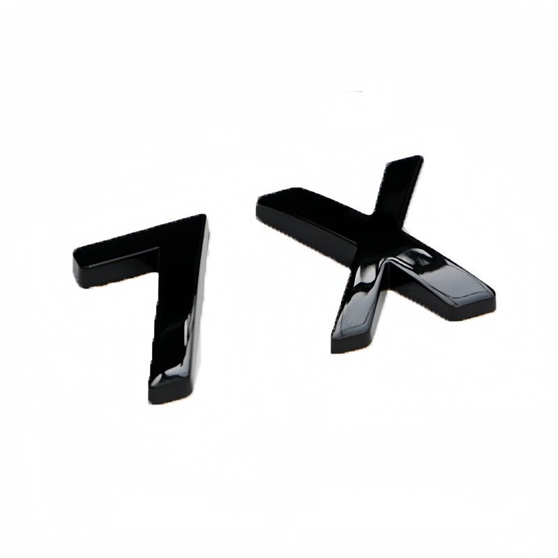 Gloss Black Back Badge for ZEEKR 7X - NICE EVS