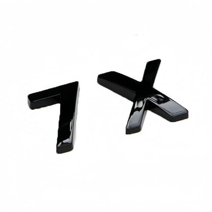 Gloss Black Back Badge for ZEEKR 7X - NICE EVS