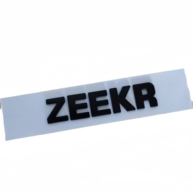 Gloss Black Back Badge for ZEEKR 7X - NICE EVS