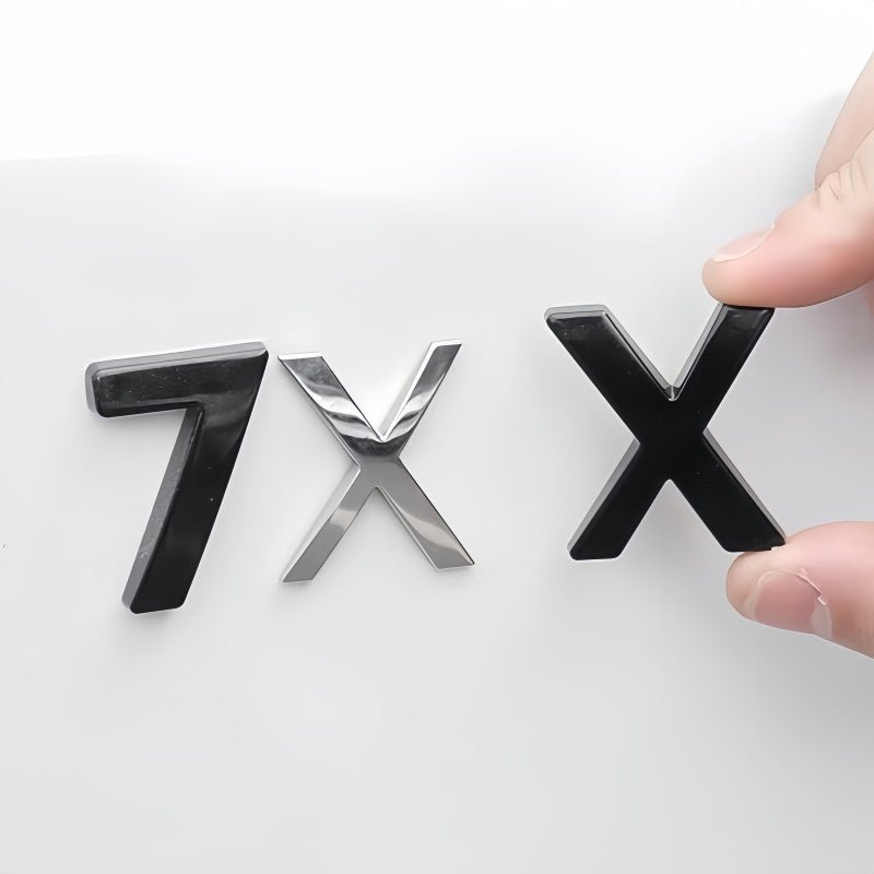 Gloss Black Back Badge for ZEEKR 7X - NICE EVS