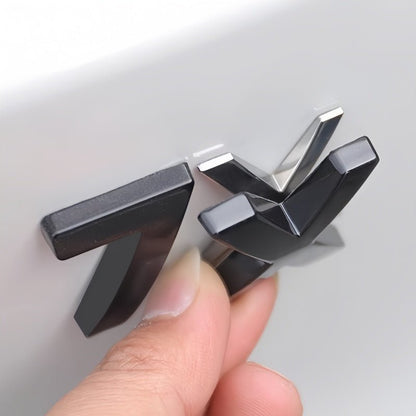 Gloss Black Back Badge for ZEEKR 7X - NICE EVS