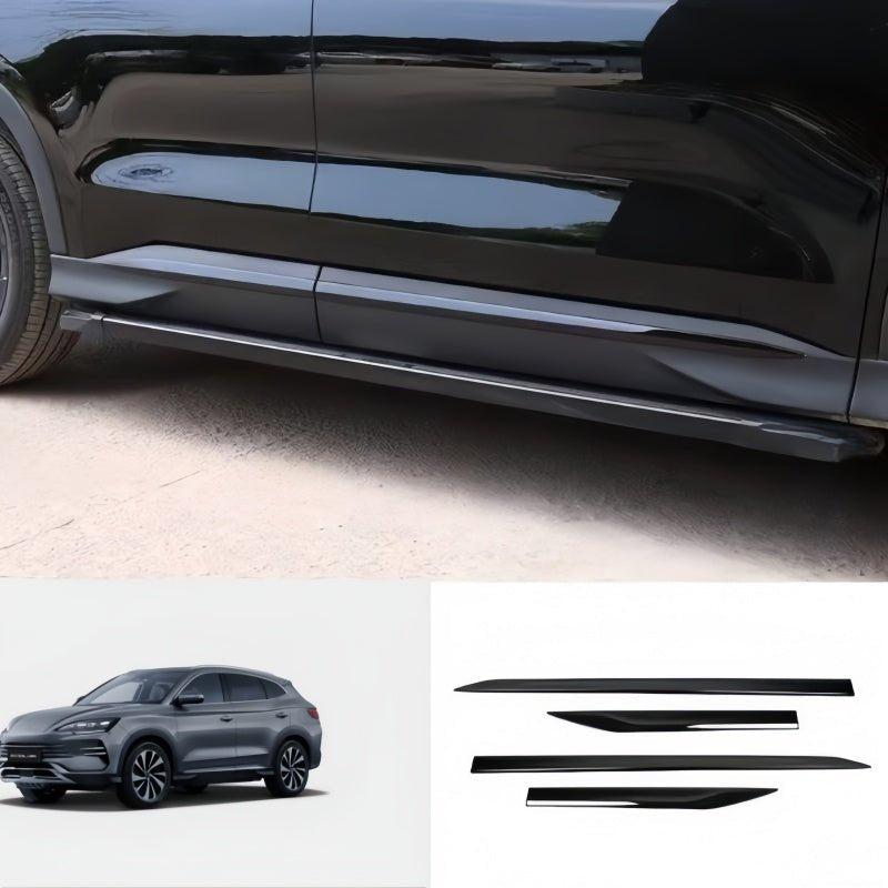 Gloss Black Body Side Molding Trim for BYD Sealion 6 / Seal U - NICE EVS