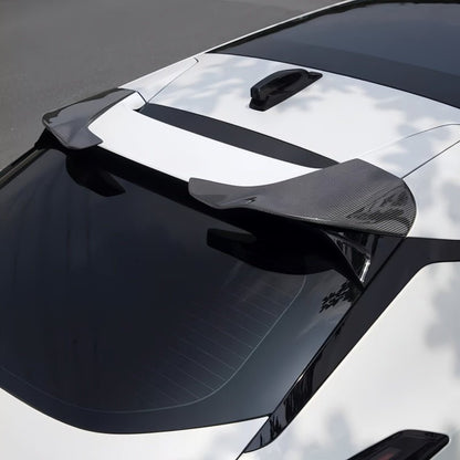 Gloss Black & Carbon Fiber Roof Spoiler for ZEEKR 001 (2 Pcs) - NICE EVS