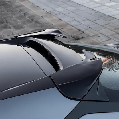 Gloss Black & Carbon Fiber Roof Spoiler for ZEEKR 001 (2 Pcs) - NICE EVS