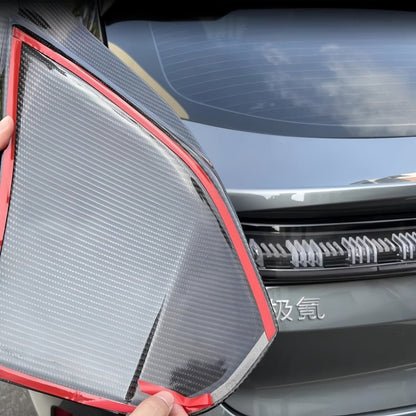 Gloss Black & Carbon Fiber Roof Spoiler for ZEEKR 001 (2 Pcs) - NICE EVS