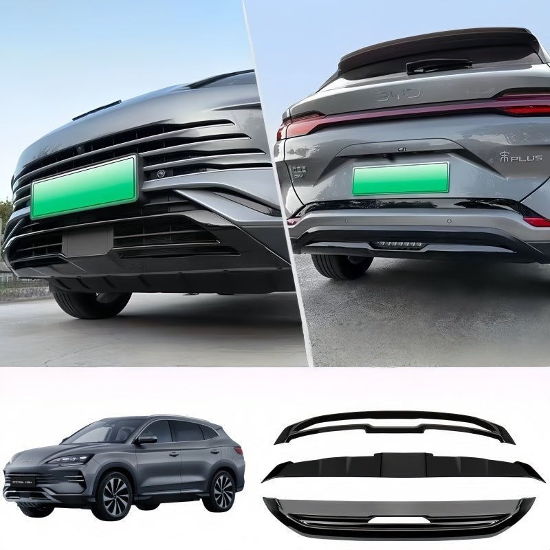 Gloss Black Front Rear Bumper Trim for BYD Sealion 6 / Seal U - NICE EVS
