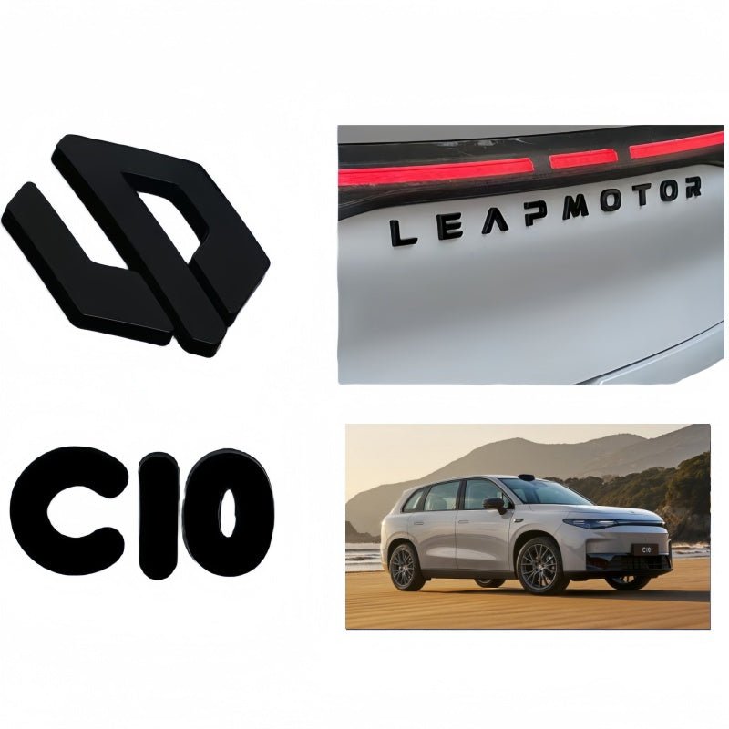 Gloss Black Logo Emblem for Leapmotor B10/C10 - NICE EVS