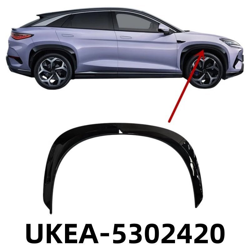 Gloss Black OEM Wheel Eyebrow Fender Flares for BYD Sealion 7 - NICE EVS