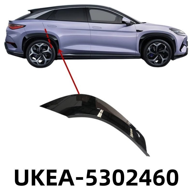 Gloss Black OEM Wheel Eyebrow Fender Flares for BYD Sealion 7 - NICE EVS