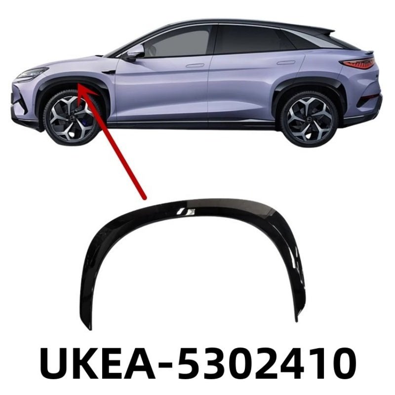 Gloss Black OEM Wheel Eyebrow Fender Flares for BYD Sealion 7 - NICE EVS