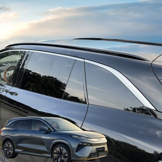 Gloss Black Roof Rail Cover for BYD Sealion 8 / Atto 8 - NICE EVS