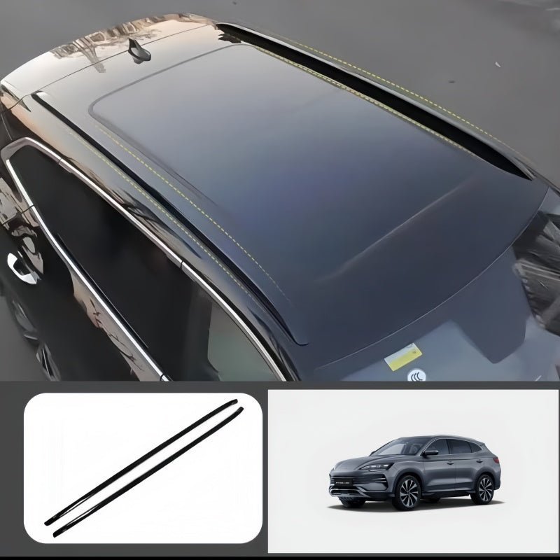 Gloss Black Roof Rail Covers for BYD Sealion 6 / Seal U - NICE EVS